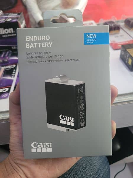 Gopro Hero 9, 10, 11, 12 Battery Available 0