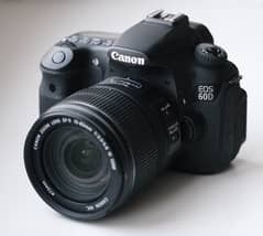 Canon 60D with 18-55 Original Lens