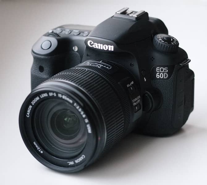 Canon 60D with 18-55 Original Lens 0