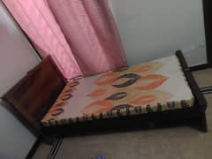 Single bed with matress