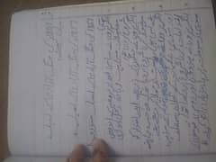 Handwritten assignment, Notes