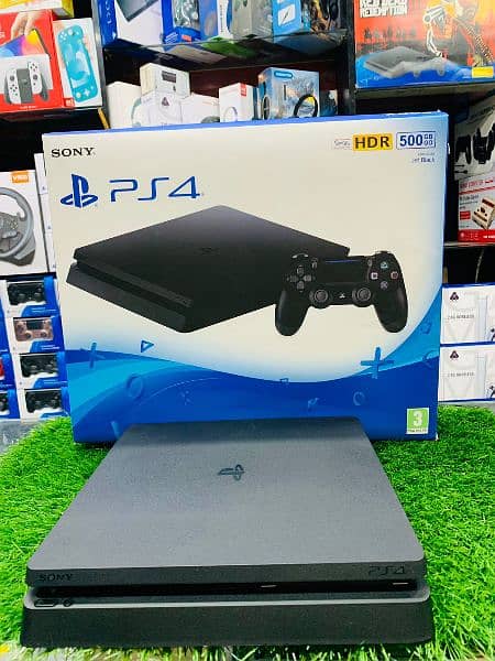 ps4 slim 500 with box complete Assassries 0