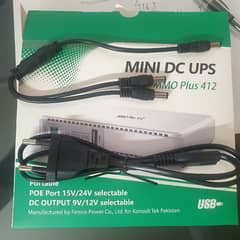 Mini DC UPS Porrable for Wifi