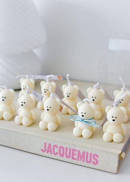 Teddy Bear Candles ( available in different colors) Candle in Pakistan 4