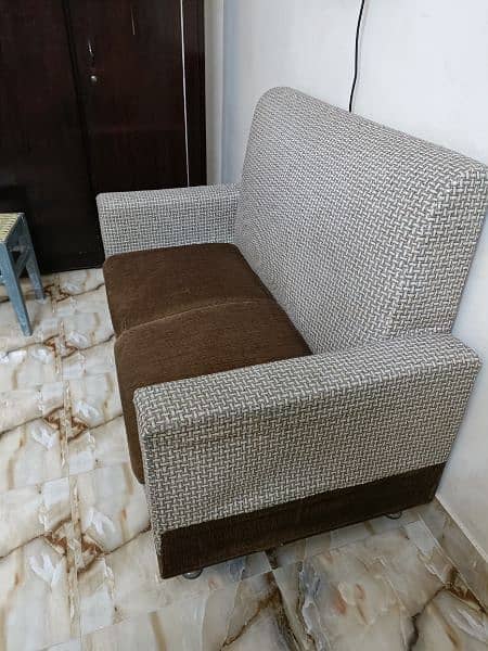 02 Seaters Sofa Deewan Shape 1