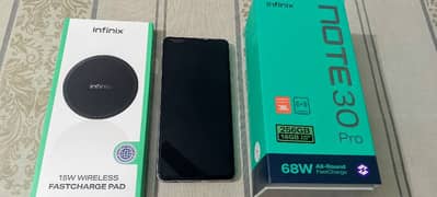 infinix note 30 pro like new complete box with warantee
