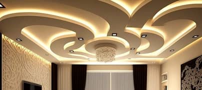 False ceiling/Blinds,Wallpapers,Wallpictures,Wallsheet,Curtains,Wooden