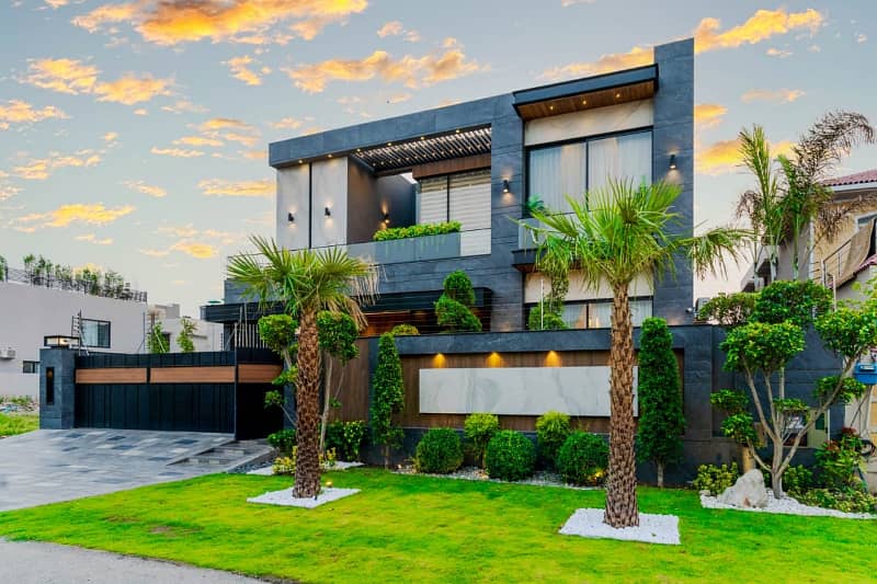 One Kanal Brand New Luxury Ultra-Modern Design Most Beautiful 7 Bed Full Basement Fully Furnished Bungalow For Sale At Prime Location Of DHA Lahore 5