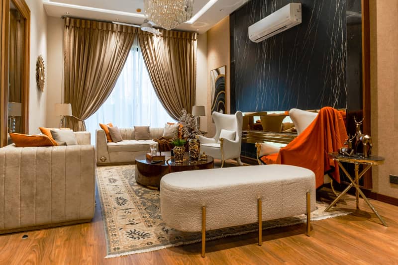 One Kanal Brand New Luxury Ultra-Modern Design Most Beautiful 7 Bed Full Basement Fully Furnished Bungalow For Sale At Prime Location Of DHA Lahore 25