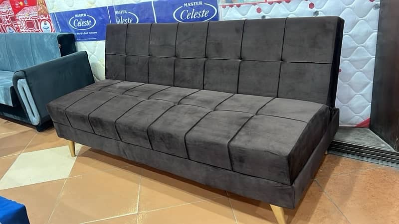 sofa cum bed (2in1)(sofa +bed)(Molty foam )(10 years warranty ) 1