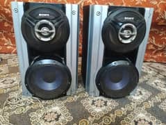 SONY 3way woofer speakers