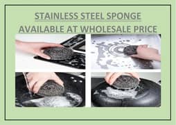 Stainless steel sponge