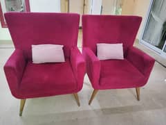 Two seater Sofa chairs for sale