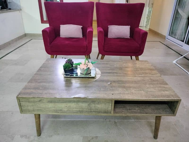 Two seater Sofa chairs for sale 7
