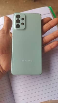 Samsung A73 5g 8-256gb With cable & Box