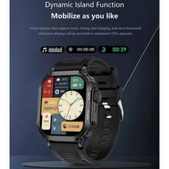 Smart Watch for Men with NFC, Body Temperature, Heart Rate Monitor.