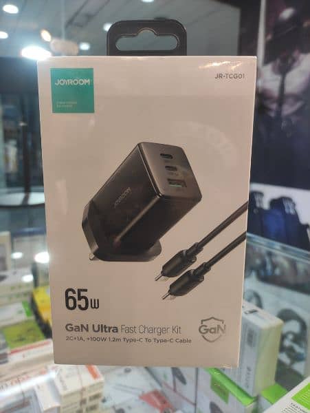 Joyroom Gan Ultra 65 watt charger (For also Laptop) 1