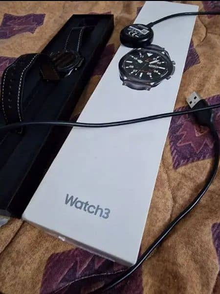 Samsung Galaxy watch 3 complete box 1