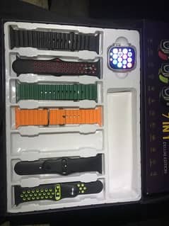 T800 ultra watch with 6 straps and box