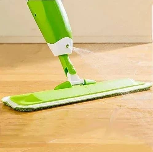 Spray Mop Set with Microfiber Washable Pad and Floor Cleaning Mop 2