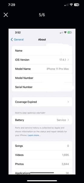 IPHONE 11 pro max Pta approved 256gb 1