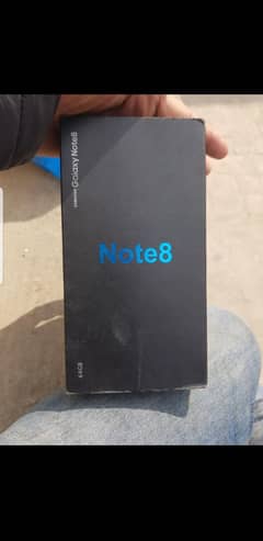Samsung Galaxy Note 8 double sim official PTA with box