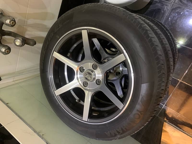 Brand New Condition Tyres and Alloy Rims 8