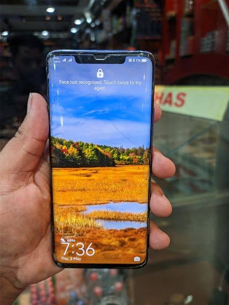 huawei Mate 20 pro .  6 /128 used condition 10/8  dual sim working 4