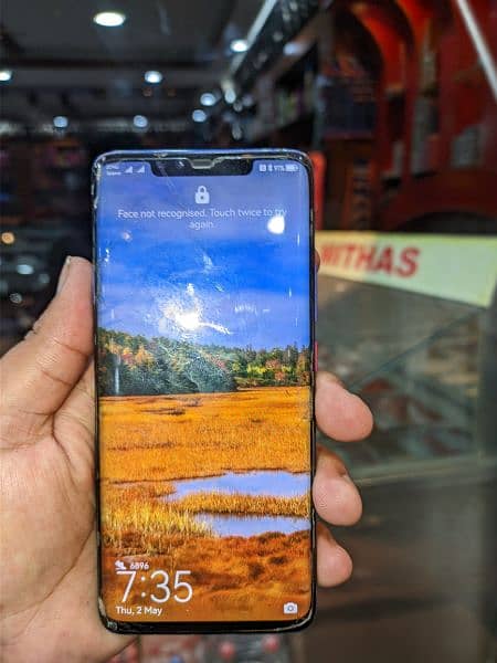 huawei Mate 20 pro .  6 /128 used condition 10/8  dual sim working 5