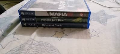 Ps4 /Ratchet and Clank/Horizon zero dawn/Mafia3