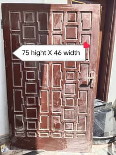 Stylish Wooden Main Door