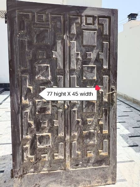 Stylish Wooden Main Door 2