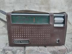 vintage national panasonic radio
