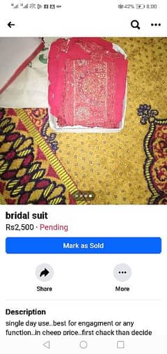 fancy suit single time used