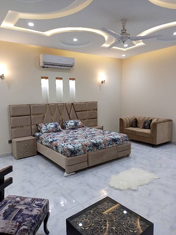 Fully Furnished 1 Kanal House Is Available For Rent. . . . . For Monthly, Weekly 15