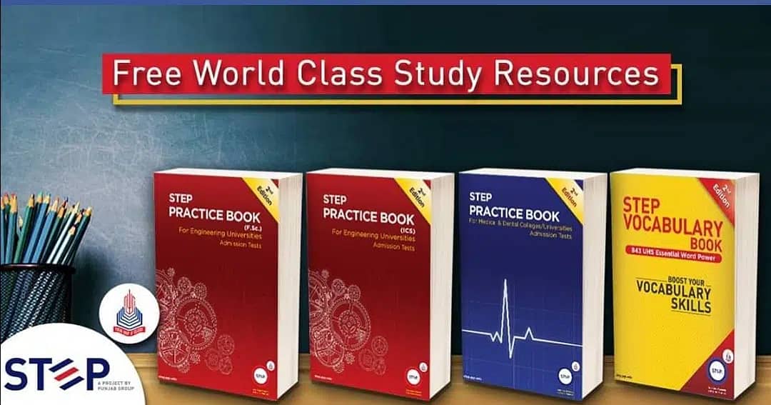 Step Entry Test Practice Books Fung Ecat ICS Fungat Fungcat Latest Edi 2
