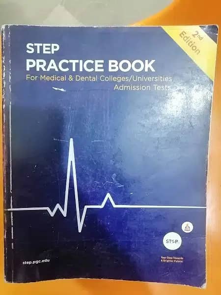 Step Entry Test Practice Book Mdcat Nmdcat Medical MCAT Latest Edition 9