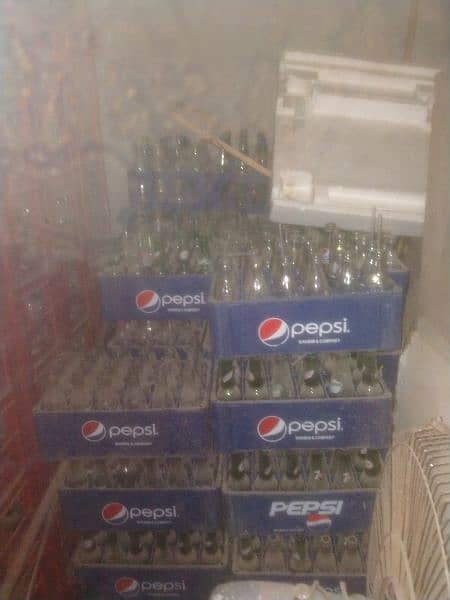 Empty coke and Pepsi 0