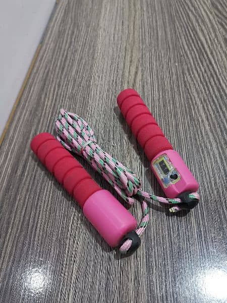 Jumping Rope With Counter Exercise & Fitness Girl Jump Rope Multicolor 1