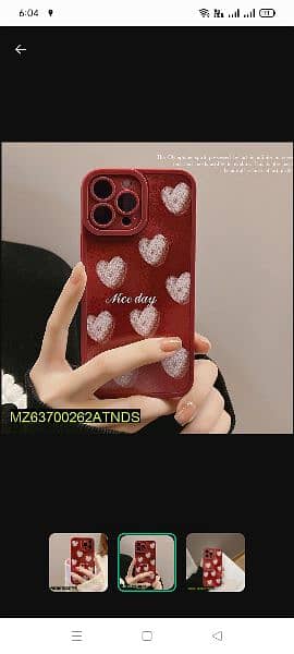 iPhone 11,12,13,14 pro max case red 1