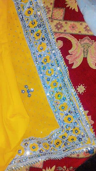 yellow n white coloured kurti pajama 1
