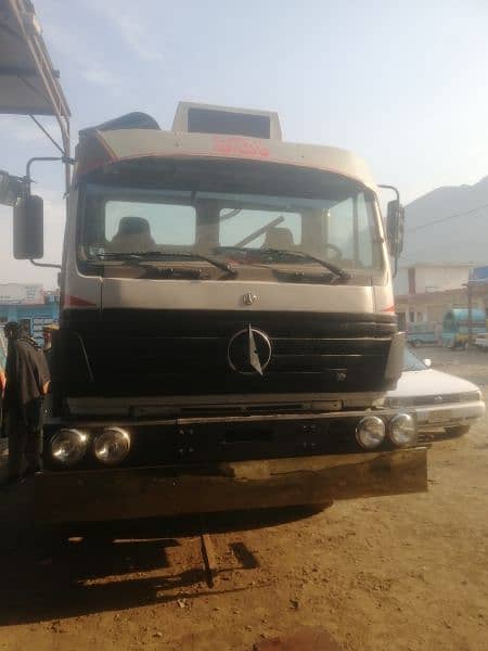 Mercedes benz 2644 trailer truck driver need with trailer license 0