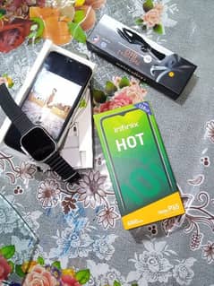 Infinix Hot 10i with ultra watch