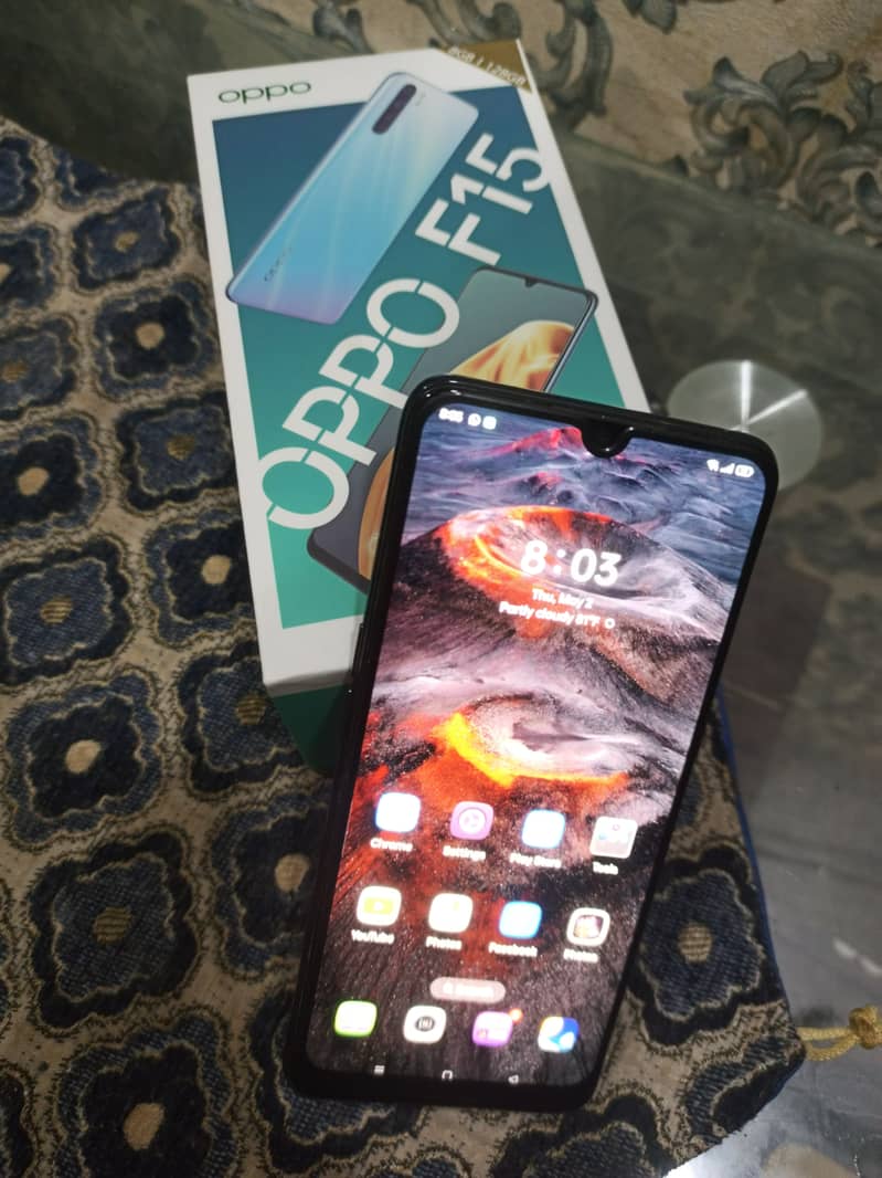 Oppo F15 128GB 8GB RAM Condition 10/10 11