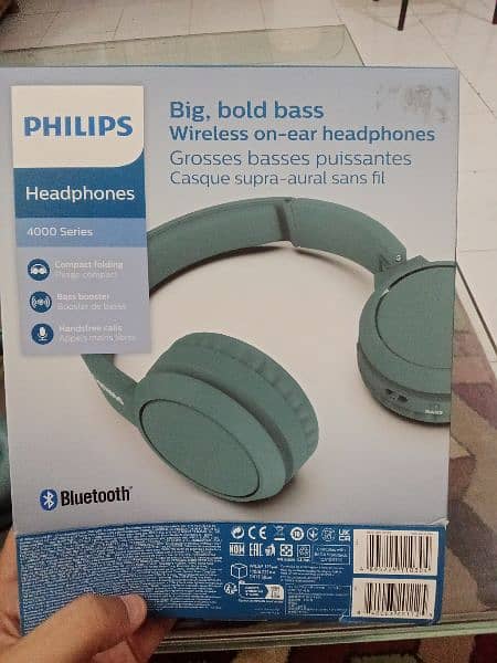 Philips wireless Bluetooth series 4000 29 hour battery TAH4205 5