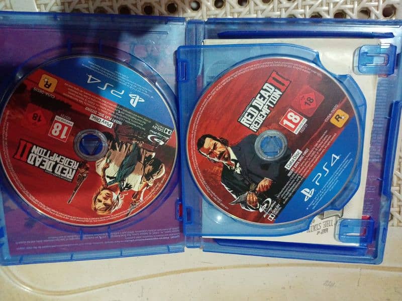 red dead redemption 2 PS4 cd 2