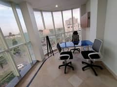 furnished Office available.