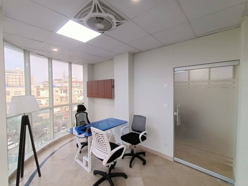 furnished Office available. 7