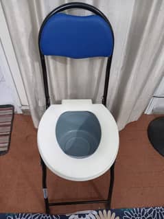 Smart commode chair