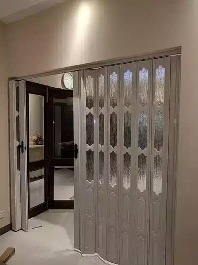 PVC Folding Shutter Partition Door Ideal for Separate the space Slide 13